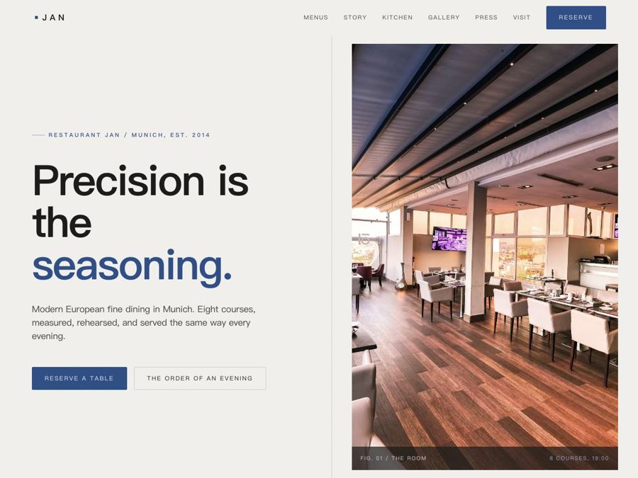 Restaurant Jan preview